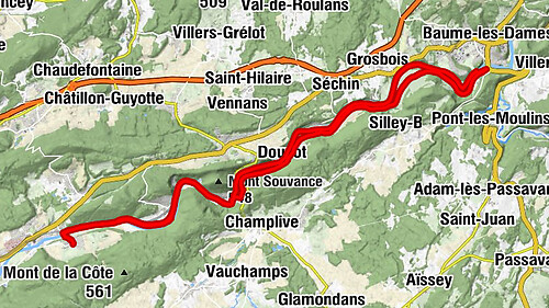 Balade le long du Doubs