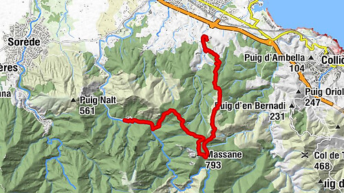 Von Lavail nach Valmy über den Tour de la Massane