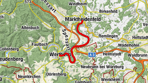 Main-Tauber-Fränkischer Rad-Achter: Ostring 10. Etappe