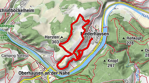 Variante zum Niederhäuser Weinwanderweg