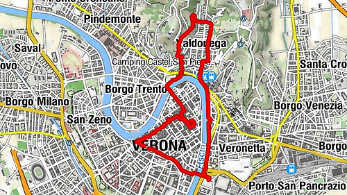Verona kleiner Stadtrundgang RDW