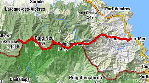 GR10 Pyrenäenweg Etappe 55