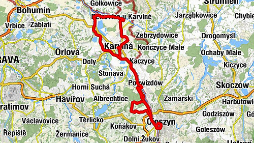 Karviná - Kaple sv. Jana Nepomuckého - Kostel sv. Marka - Petrovice u Karviné