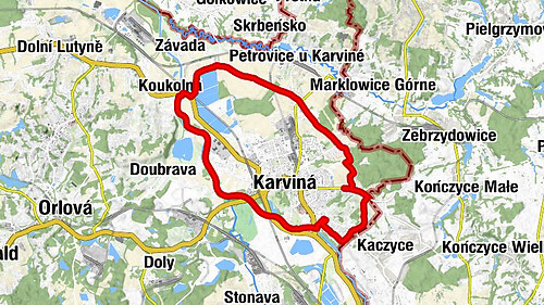 Ráj - Ovečka - Kaple sv. Anny - Karviná-město
