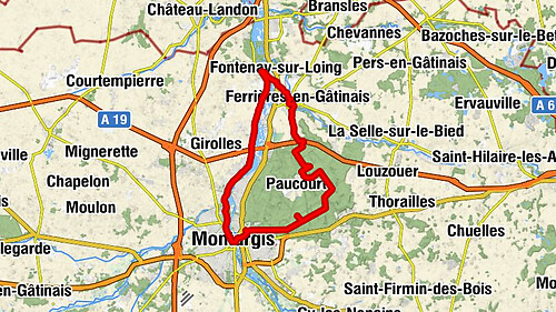 Montargis - Côte dite "La Mélissa" - Côte "Zaza" - Côte du Banc