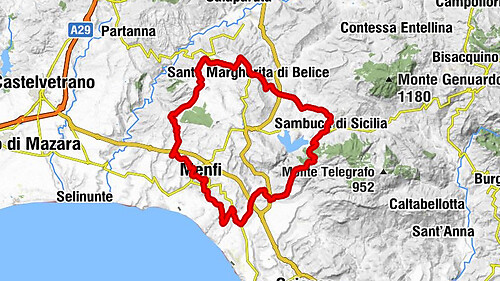 Menfi - Santuario Madonna delle Grazie - Chiesa - Quartiere Arena