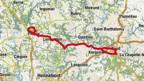 Baud - Pont Malo - Église Saint-Maudez - Église Saint-Pierre