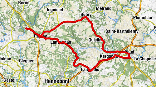 Kerhuennec - Église Saint-Pierre et Saint-Paul - Église Saint-Maudez - Église Saint-Ouen