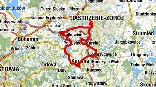 Jastrzębie-Zdrój - Kostel Nanebevstoupení Páně - Kostel sv. Marka - Kostel Povýšení sv. Kříže