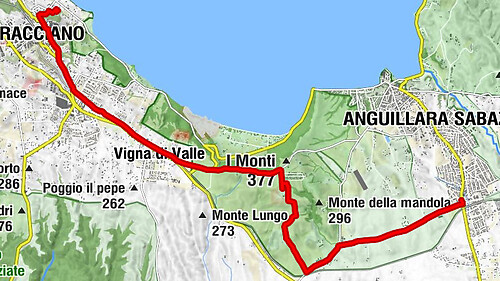 Von Bracciano nach Anguillara Sabazia #LL2ROM_E086