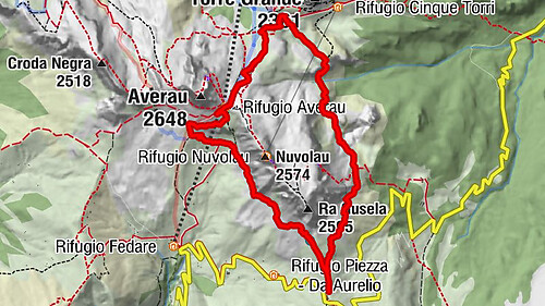 Passo Giau roundtrip