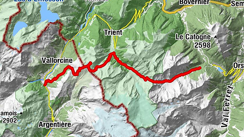 Goldtoni - Alpenbogen A062 Le Buet-Relais d'Arpette