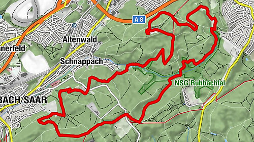 Auf fremden Pfaden/Karl-May-Wanderweg-Sulzbacher Schleife