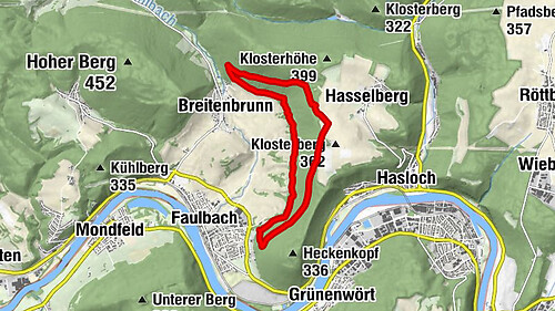 Wanderweg Faulbach-A